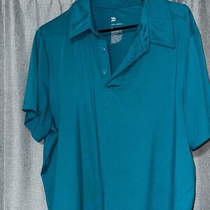 All in Motion Teal Polo Shirt